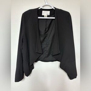 Bar III Black Blazer Elegant Suit Jacket